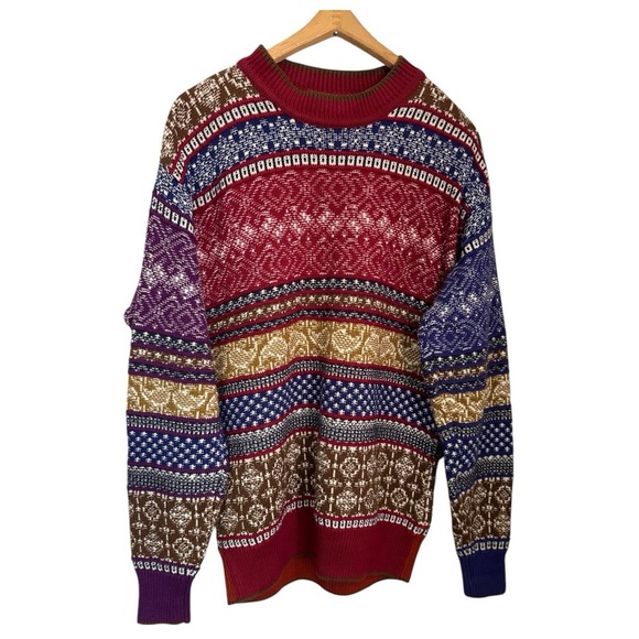 Alexander Julian Other - Vintage 1980 COLOURS by ALEXANDER JULIAN pullover sweater men’s size medium